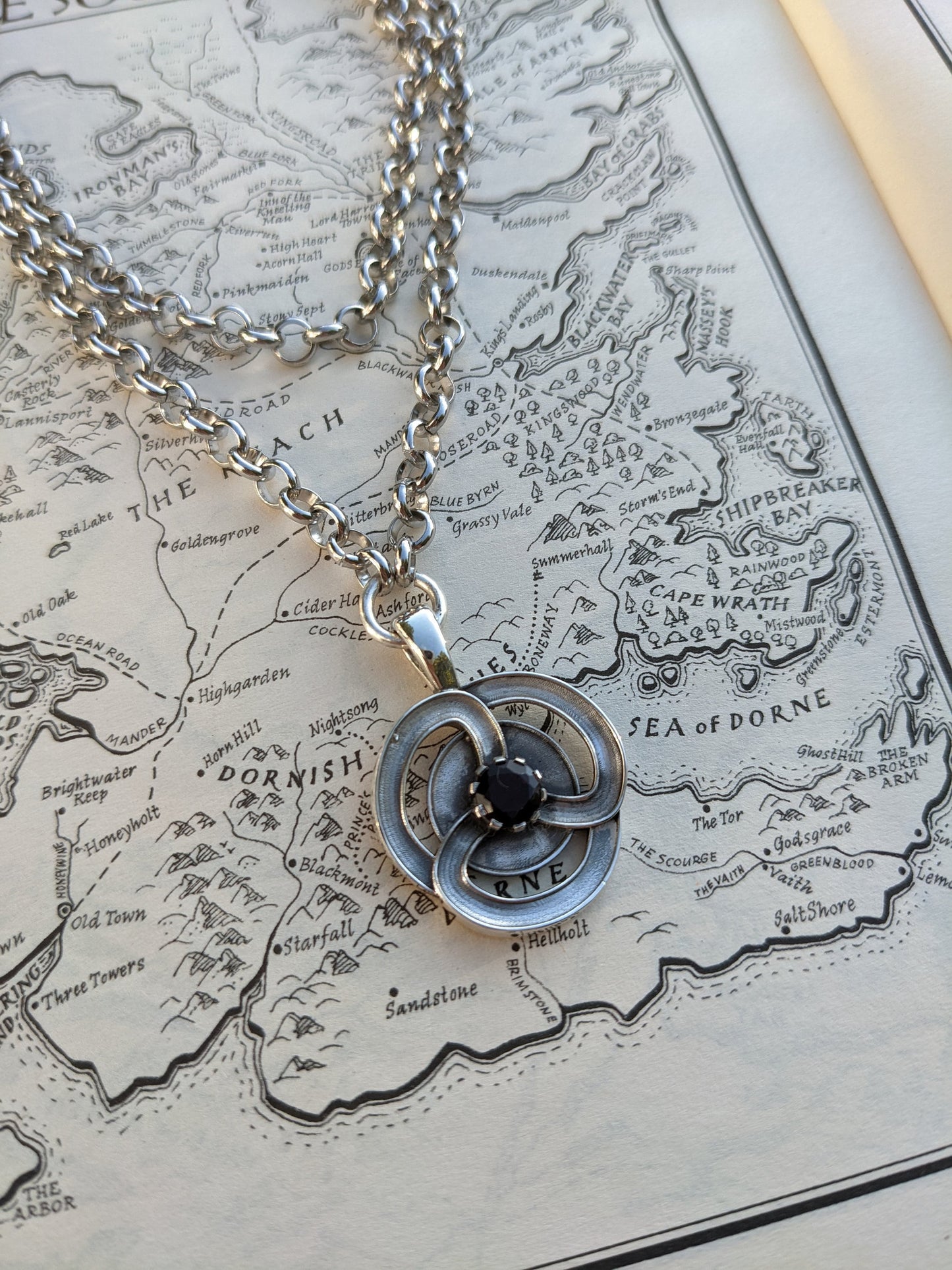 Rhaenyra Targaryen Celtic Valyrian Pendant