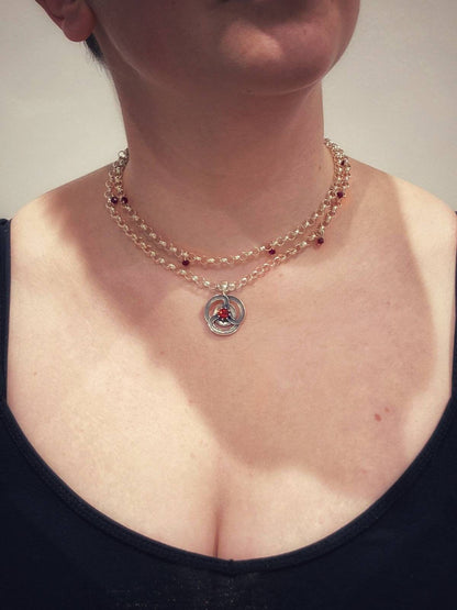 Rhaenyra Targaryen Celtic Valyrian Pendant