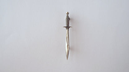 Sting Sword Silver Lapel Pin