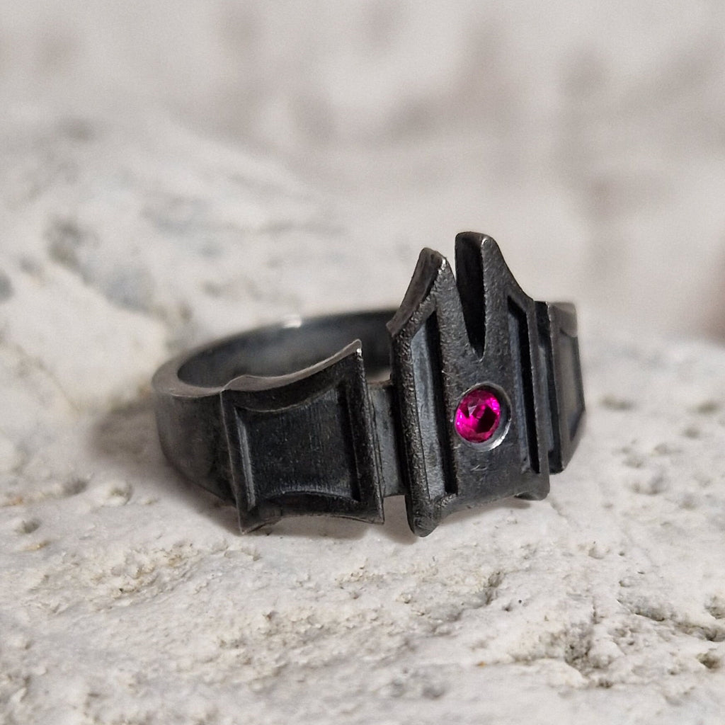 Aegon the Conqueror Ruby Crown Ring