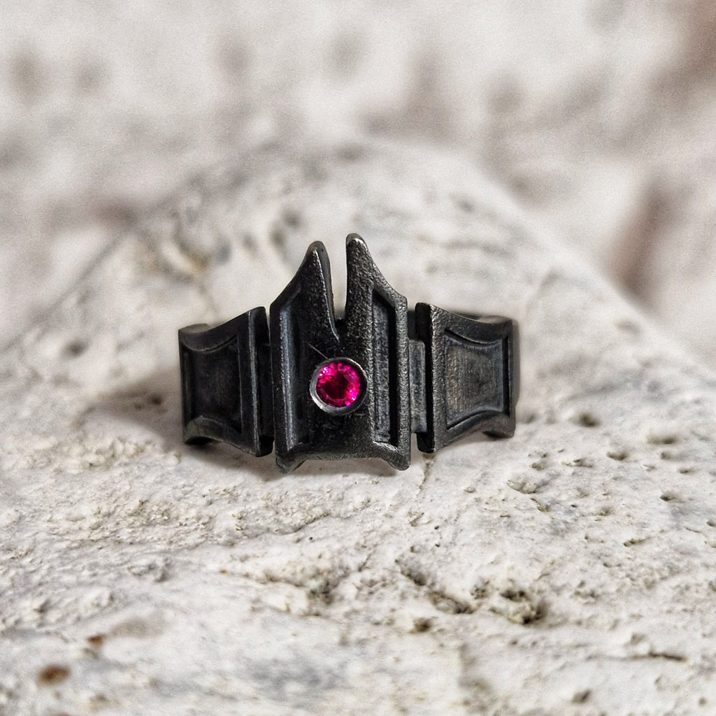 Aegon the Conqueror Ruby Crown Ring
