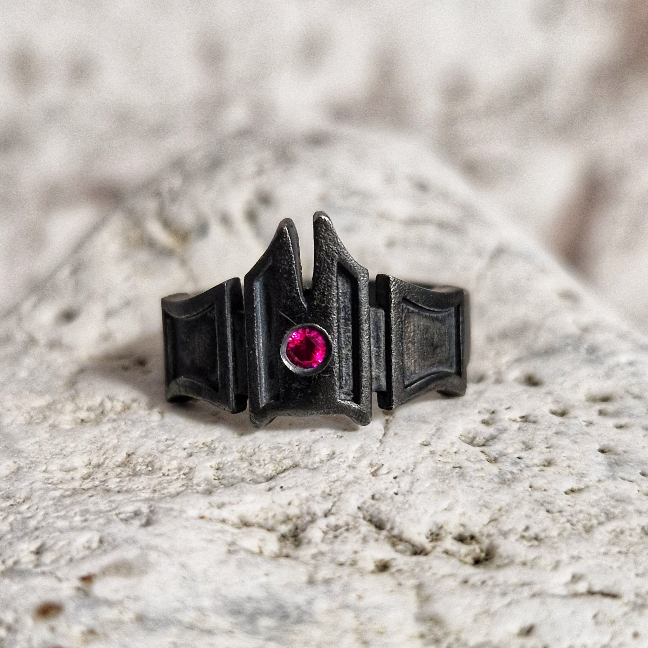 Aegon the Conqueror Ruby Crown Ring