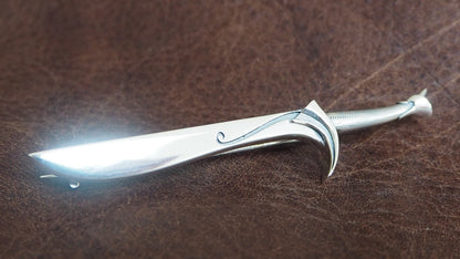 Orcrist Sword Silver Kilt Pin