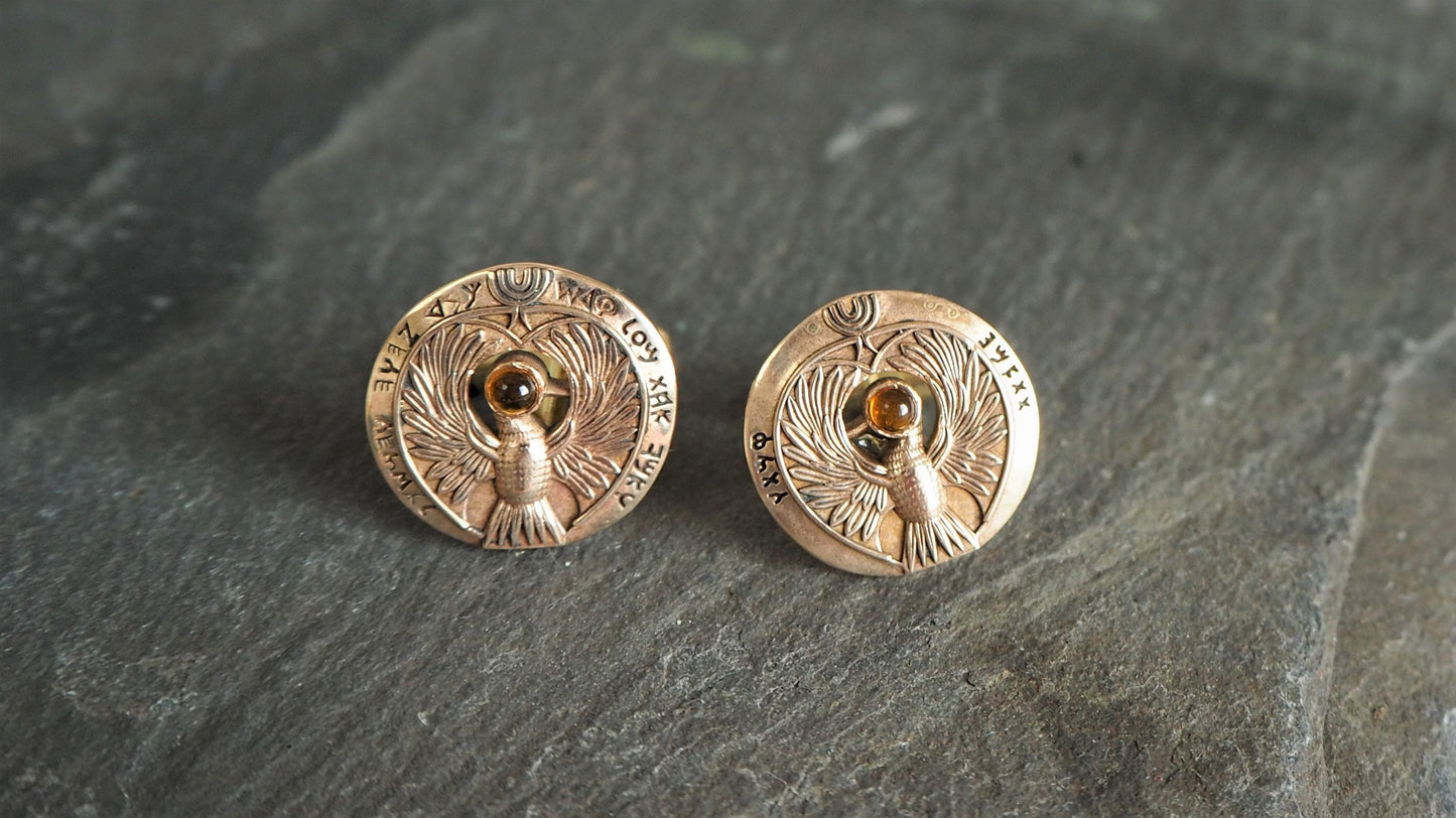 Indiana Jones Staff of Ra Cufflinks