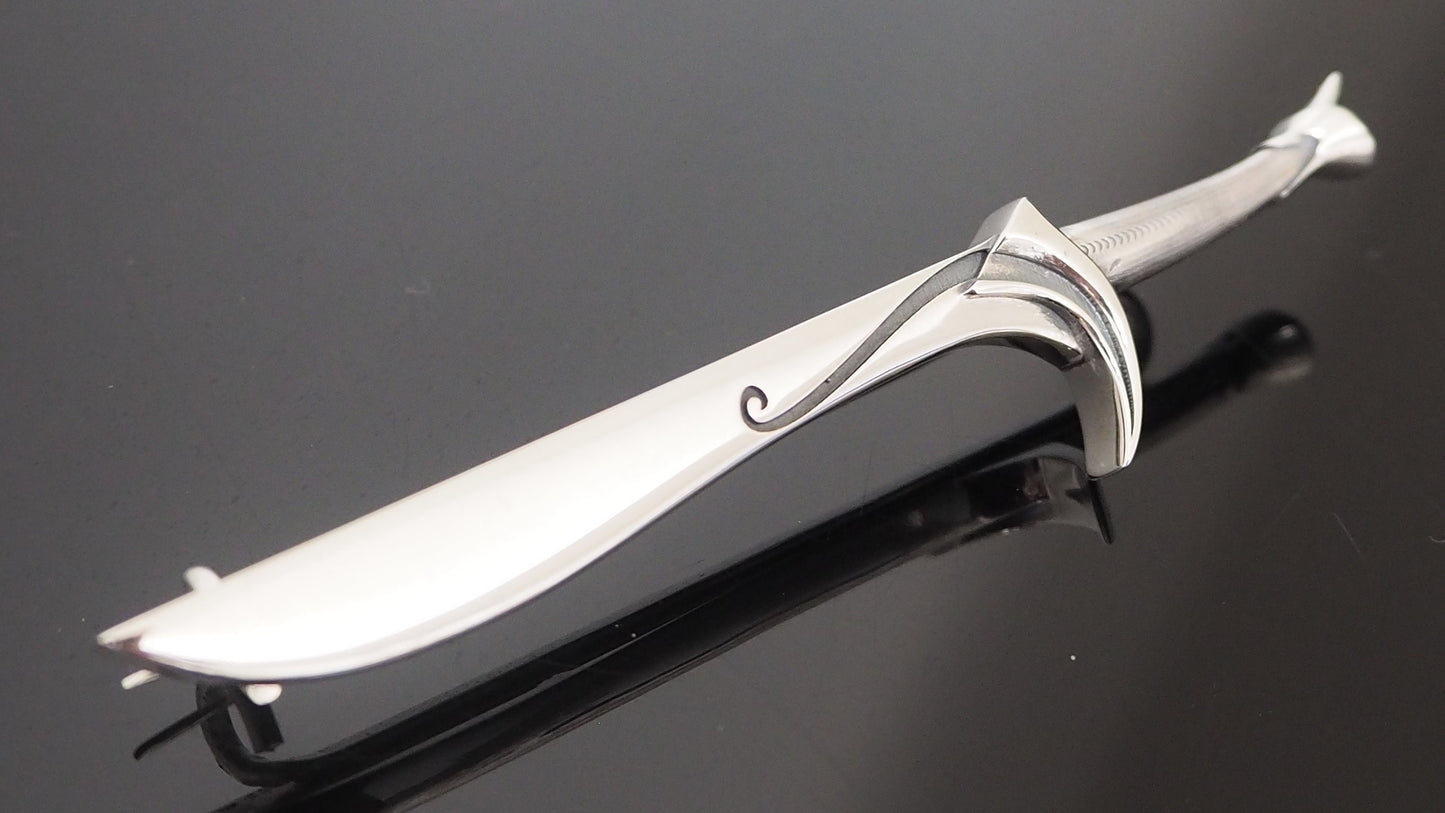 Orcrist Sword Silver Kilt Pin