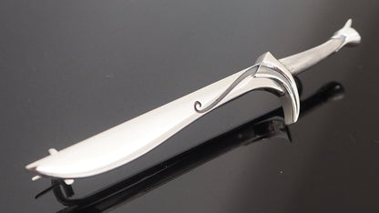 Orcrist Sword Silver Kilt Pin
