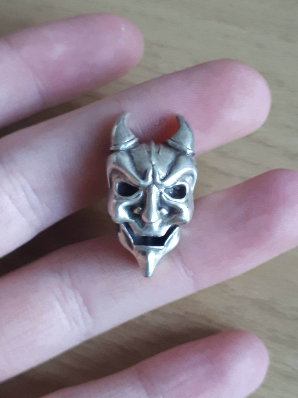 Expanse Amos Silver Oni Mask