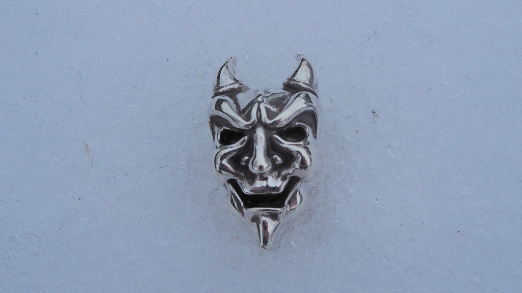 Expanse Amos Silver Oni Mask