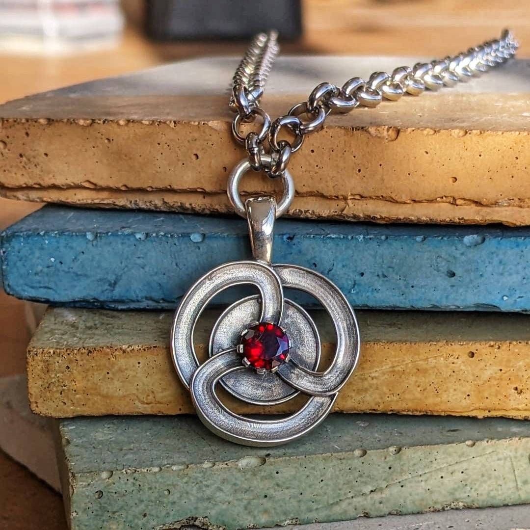 Rhaenyra Targaryen Celtic Valyrian Pendant